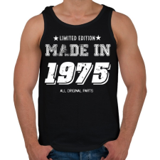 PRINTFASHION 1975 - Férfi atléta - Fekete atléta, trikó