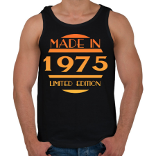 PRINTFASHION 1975 - Férfi atléta - Fekete atléta, trikó