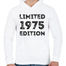 PRINTFASHION 1975 - Férfi kapucnis pulóver - Fehér férfi pulóver, kardigán