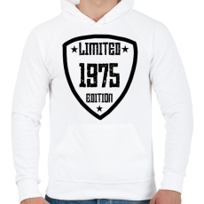 PRINTFASHION 1975 - Férfi kapucnis pulóver - Fehér