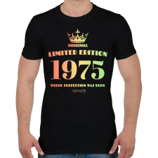 PRINTFASHION 1975 - Férfi póló - Fekete férfi póló