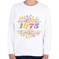 PRINTFASHION 1975 - Gyerek pulóver - Fehér gyerek pulóver, kardigán