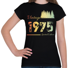 PRINTFASHION 1975 - Női póló - Fekete