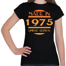 PRINTFASHION 1975 - Női póló - Fekete