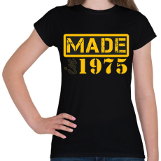 PRINTFASHION 1975 - Női póló - Fekete