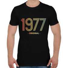 PRINTFASHION 1977 - Férfi póló - Fekete férfi póló