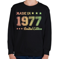 PRINTFASHION 1977 - Gyerek pulóver - Fekete gyerek pulóver, kardigán