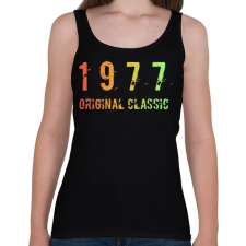 PRINTFASHION 1977 - Női atléta - Fekete női trikó