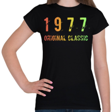 PRINTFASHION 1977 - Női póló - Fekete