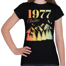 PRINTFASHION 1977 - Női póló - Fekete