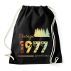 PRINTFASHION 1977 - Sportzsák, Tornazsák - Fekete
