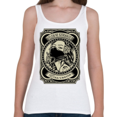 PRINTFASHION 1977 Velem ne szórakozz - Női atléta - Fehér