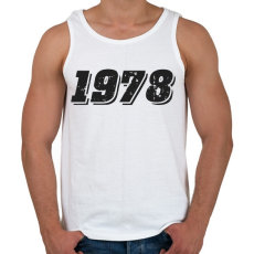 PRINTFASHION 1978 - Férfi atléta - Fehér