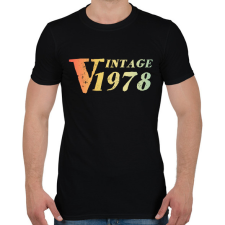 PRINTFASHION 1978 - Férfi póló - Fekete férfi póló