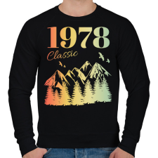 PRINTFASHION 1978 - Férfi pulóver - Fekete férfi pulóver, kardigán