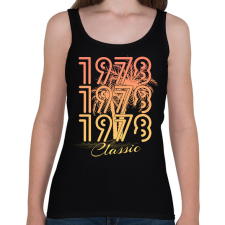 PRINTFASHION 1978 - Női atléta - Fekete női trikó