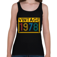 PRINTFASHION 1978 - Női atléta - Fekete női trikó