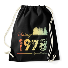 PRINTFASHION 1978 - Sportzsák, Tornazsák - Fekete tornazsák