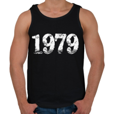 PRINTFASHION 1979 - Férfi atléta - Fekete atléta, trikó