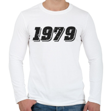 PRINTFASHION 1979 - Férfi hosszú ujjú póló - Fehér férfi póló