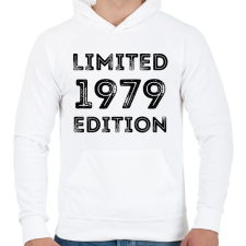 PRINTFASHION 1979 - Férfi kapucnis pulóver - Fehér férfi pulóver, kardigán