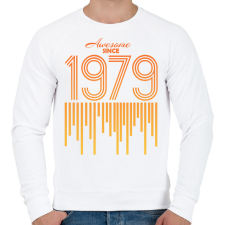 PRINTFASHION 1979 - Férfi pulóver - Fehér férfi pulóver, kardigán