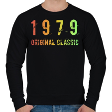 PRINTFASHION 1979 - Férfi pulóver - Fekete férfi pulóver, kardigán
