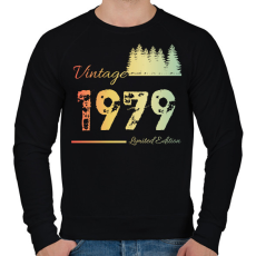 PRINTFASHION 1979 - Férfi pulóver - Fekete