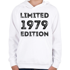 PRINTFASHION 1979 - Gyerek kapucnis pulóver - Fehér gyerek pulóver, kardigán