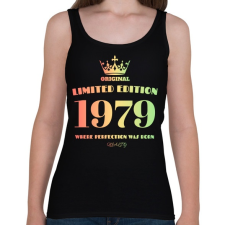 PRINTFASHION 1979 - Női atléta - Fekete női trikó