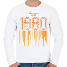 PRINTFASHION 1980 - Férfi pulóver - Fehér férfi pulóver, kardigán