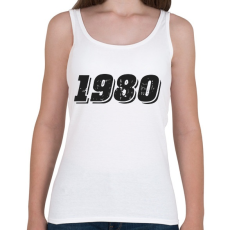 PRINTFASHION 1980 - Női atléta - Fehér