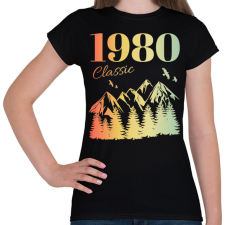 PRINTFASHION 1980 - Női póló - Fekete női póló
