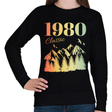PRINTFASHION 1980 - Női pulóver - Fekete női pulóver, kardigán