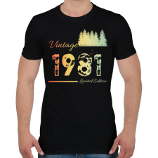PRINTFASHION 1981 - Férfi póló - Fekete férfi póló