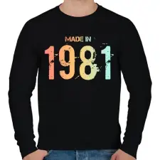 PRINTFASHION 1981 - Férfi pulóver - Fekete női pulóver, kardigán