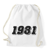 PRINTFASHION 1981 - Sportzsák, Tornazsák - Fehér