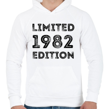 PRINTFASHION 1982 - Férfi kapucnis pulóver - Fehér férfi pulóver, kardigán