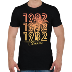 PRINTFASHION 1982 - Férfi póló - Fekete