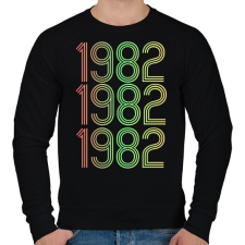 PRINTFASHION 1982 - Férfi pulóver - Fekete férfi pulóver, kardigán