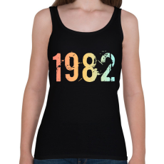 PRINTFASHION 1982 - Női atléta - Fekete