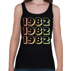 PRINTFASHION 1982 - Női atléta - Fekete