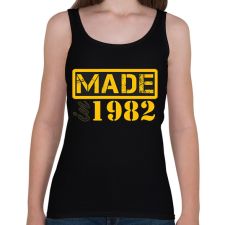 PRINTFASHION 1982 - Női atléta - Fekete női trikó