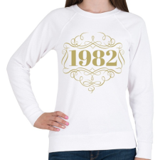 PRINTFASHION 1982 - Női pulóver - Fehér női pulóver, kardigán