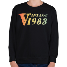 PRINTFASHION 1983 - Gyerek pulóver - Fekete gyerek pulóver, kardigán