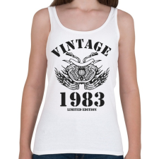 PRINTFASHION 1983 - Női atléta - Fehér női trikó