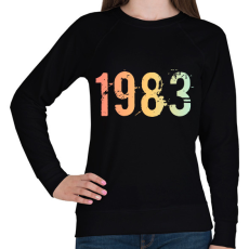 PRINTFASHION 1983 - Női pulóver - Fekete