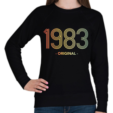 PRINTFASHION 1983 - Női pulóver - Fekete női pulóver, kardigán