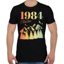 PRINTFASHION 1984 - Férfi póló - Fekete férfi póló