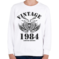 PRINTFASHION 1984 - Gyerek pulóver - Fehér gyerek pulóver, kardigán